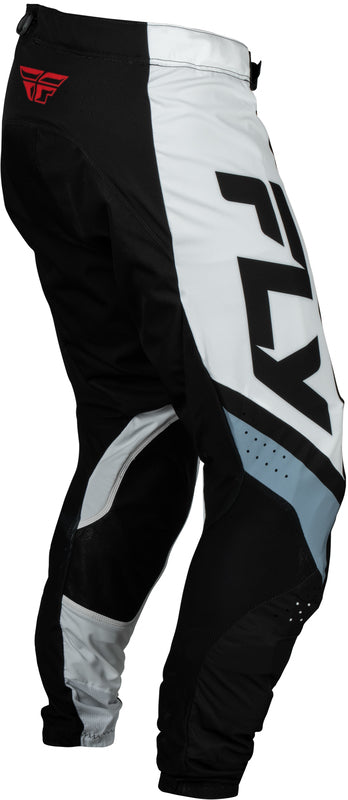 FLY RACING Lite Pants - Black/White/Denim Grey