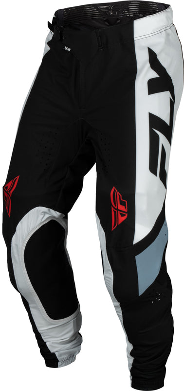 FLY RACING Lite Pants - Black/White/Denim Grey