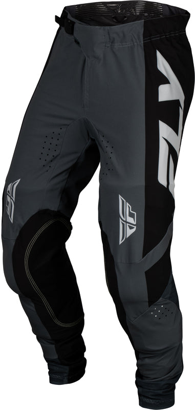 FLY RACING Lite Pants - Black/White/Denim Grey