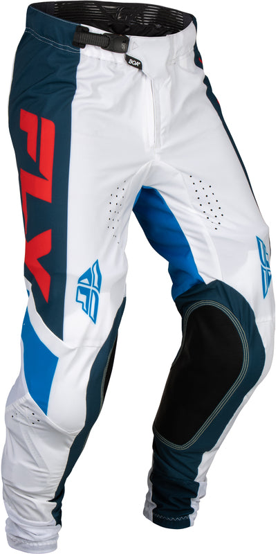 FLY RACING Lite Pants - Black/White/Denim Grey