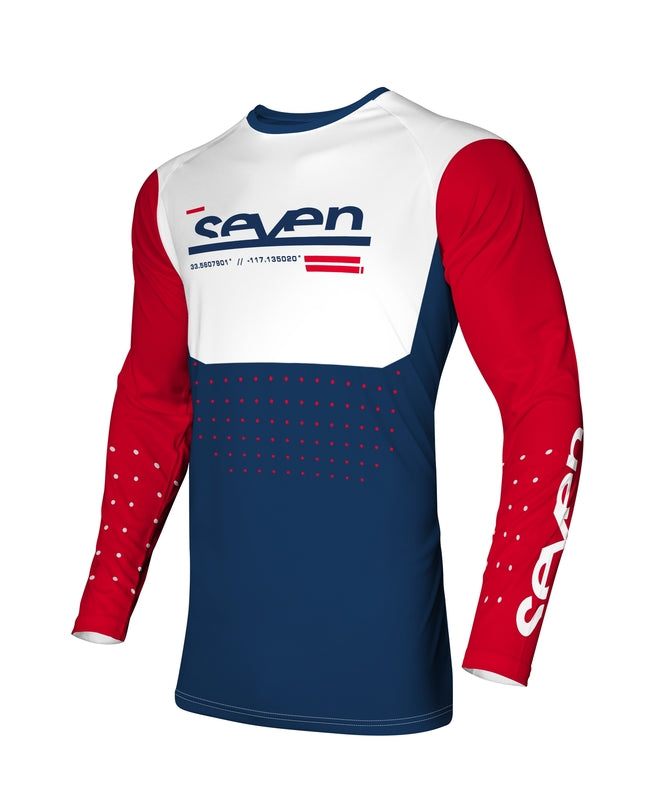 SEVEN Vox Aperture Kindermaat Jersey - Lead/Zwart