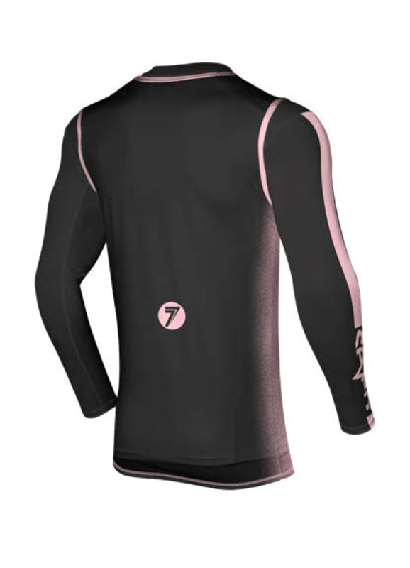 SEVEN Zero Dissolve Overjersey - Pink/Charcoal