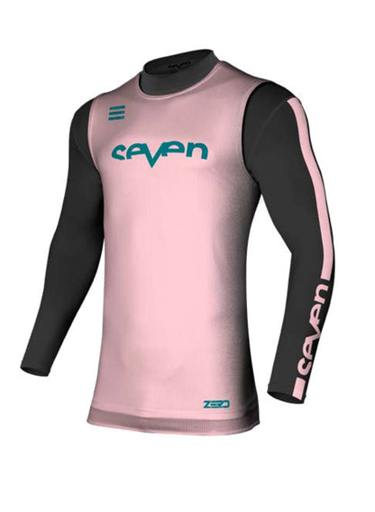 SEVEN Zero Dissolve Overjersey - Pink/Charcoal