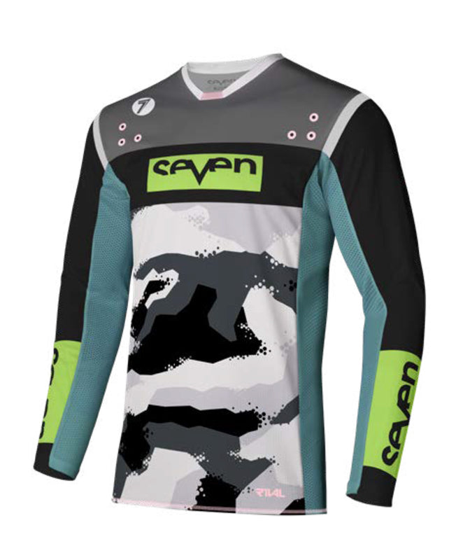 SEVEN Rival Barrack Youth Jersey - Skylight