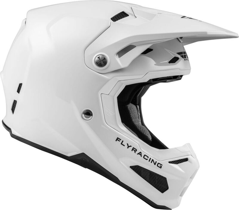 FLY RACING Formula Carbon Solid Helmet - Matte Black Carbon