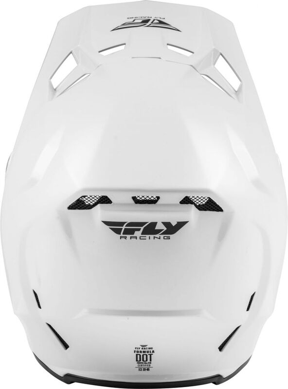 FLY RACING Formula Carbon Solid Helmet - Matte Black Carbon