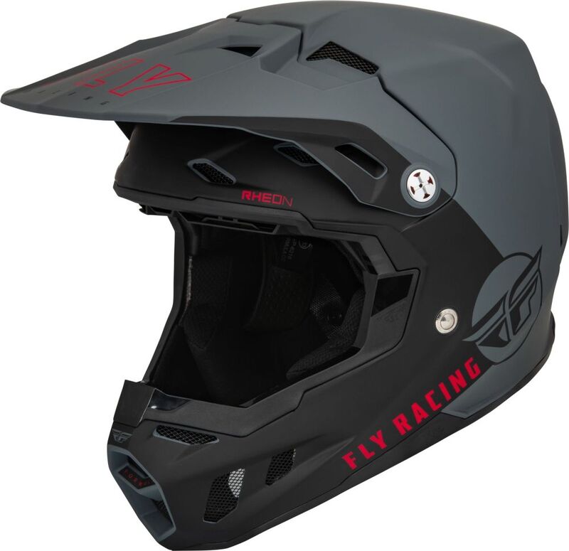 FLY RACING Formula CC Centrum Helmet - Matte Grey/Black