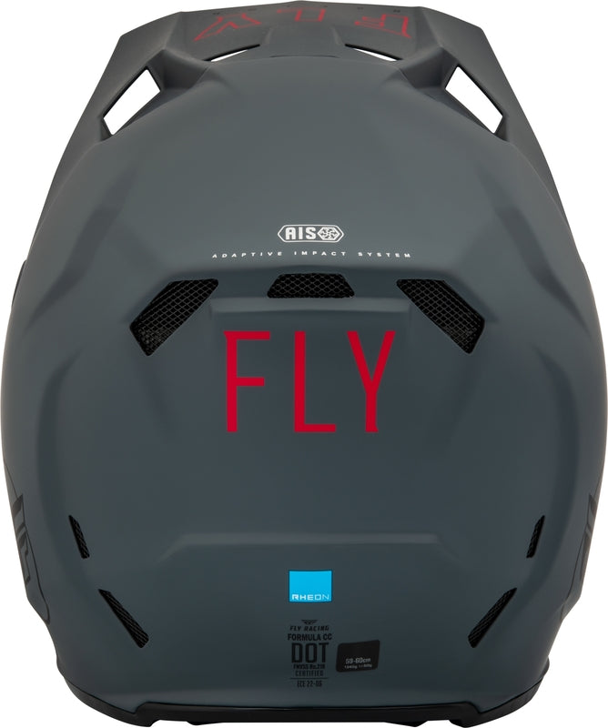 FLY RACING Formula CC Centrum Helmet - Matte Grey/Black