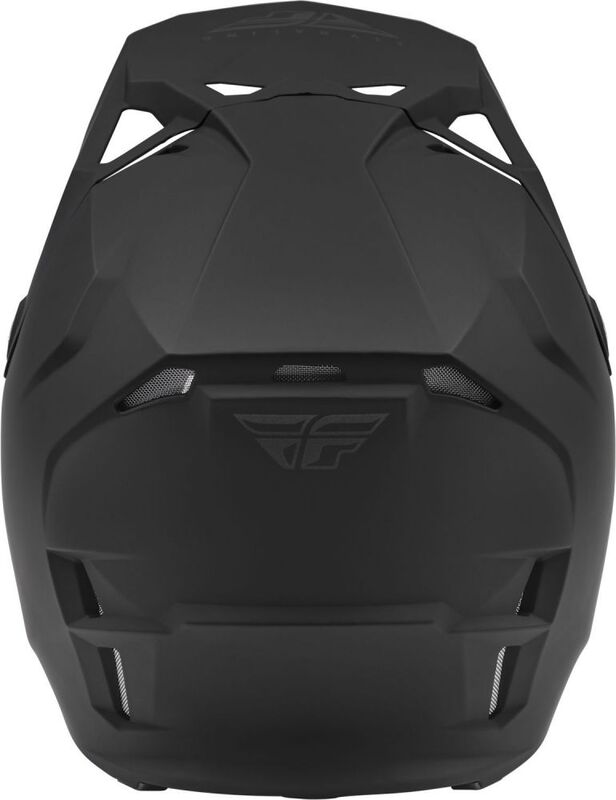 FLY RACING Formula CP Solid Helm - Matzwart