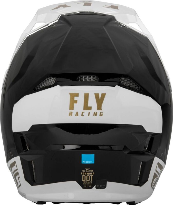 FLY RACING Formula CP Slant Helmet - Matte Black/Grey/Hi-Vis