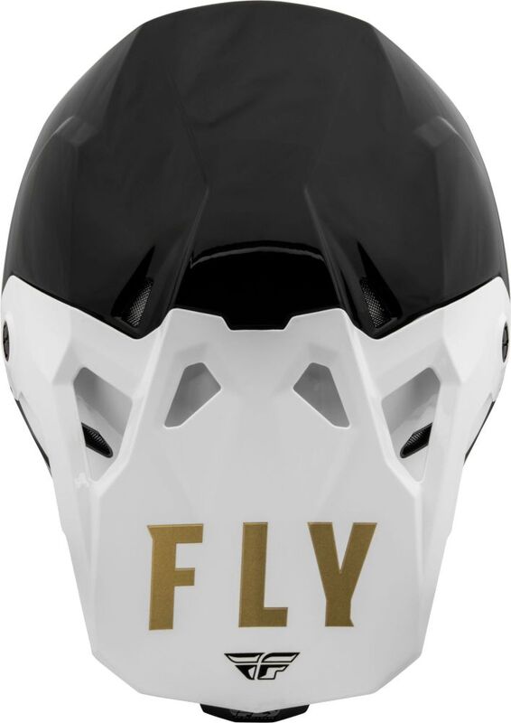 FLY RACING Formula CP Slant Helmet - Matte Black/Grey/Hi-Vis