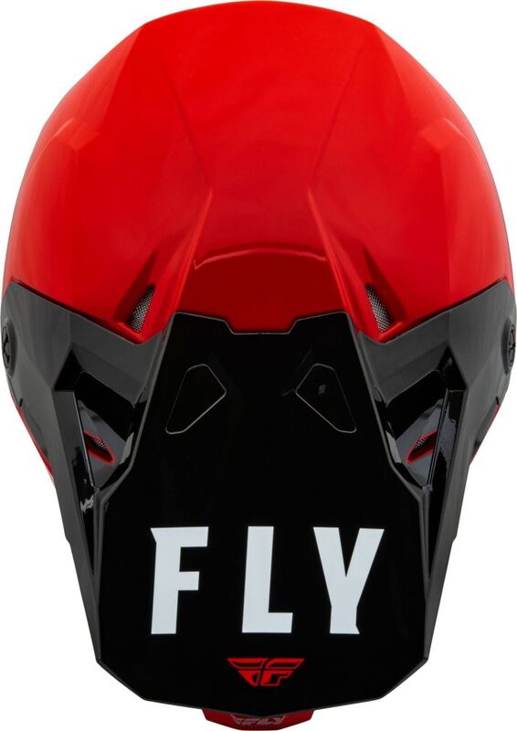 FLY RACING Formula CP Slant Helmet - Matte Black/Grey/Hi-Vis