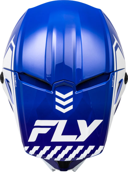 FLY RACING Kinetic Menace Kindermaat helm - Zwart/Sunrise