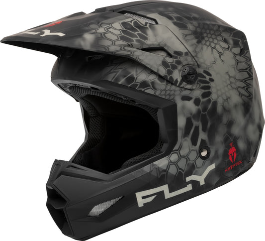 FLY RACING Kinetic SE Helmet - Matt Moss Grey/Black