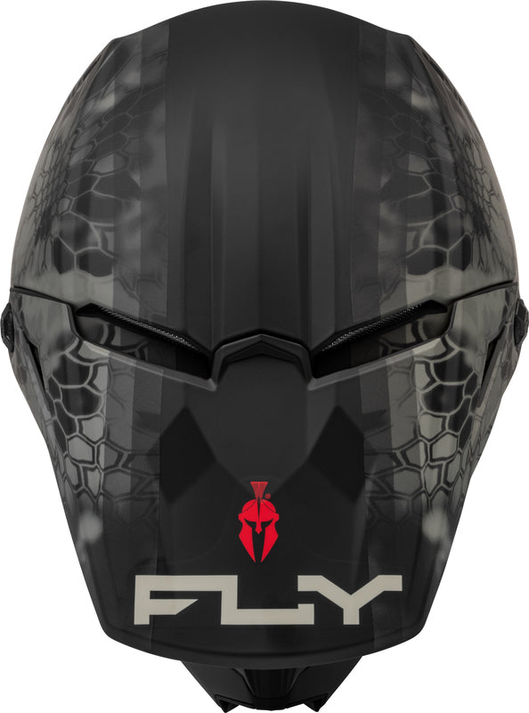 FLY RACING Kinetic S.E. Helm - Mat Moss Grey/Zwart