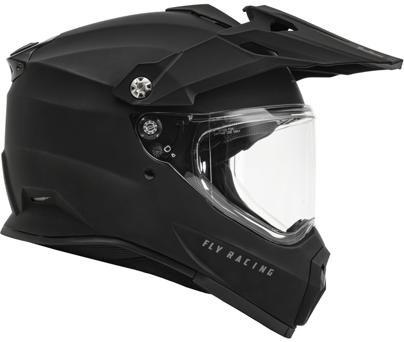 FLY RACING Trekker Solid Helmet - Matte Black