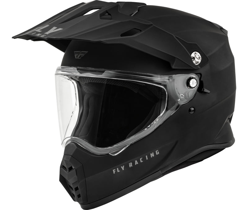 FLY RACING Trekker Solid Helmet - Matte Black