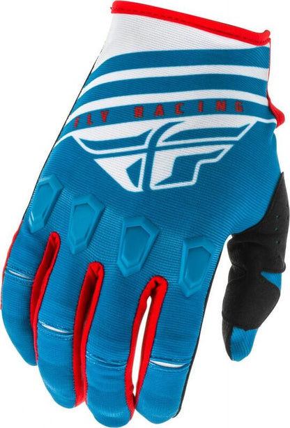 FLY RACING Evolution DST Podium Gloves - Red/White/Iridium Red