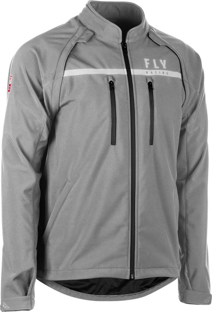 FLY RACING Patrol Softshell Motorjassen - Grijs