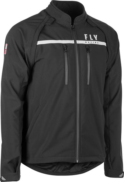 FLY RACING Patrol Softshell Motorjassen - Grijs