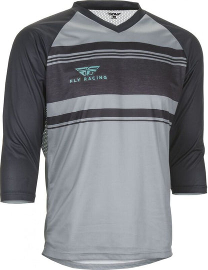 FLY RACING Ripa 3/4 MTB Jersey - Gray/Black