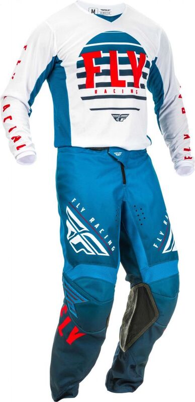 FLY RACING Kinetic K220 Pants Blue/White/Red