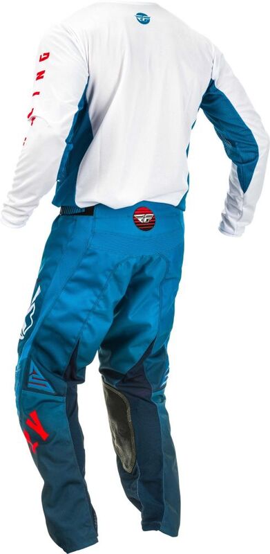 FLY RACING Kinetic K220 Pants Blue/White/Red