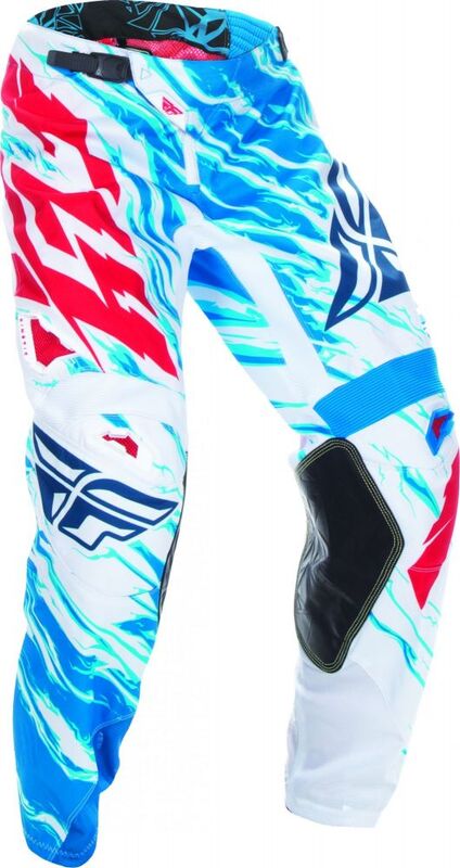 FLY RACING Kinetic Relapse Pants Red/White/Blue