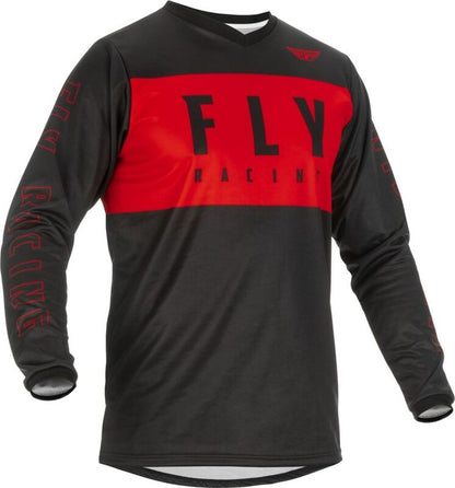 FLY RACING F-16 Youth Kindermaat jersey - Rood/Zwart