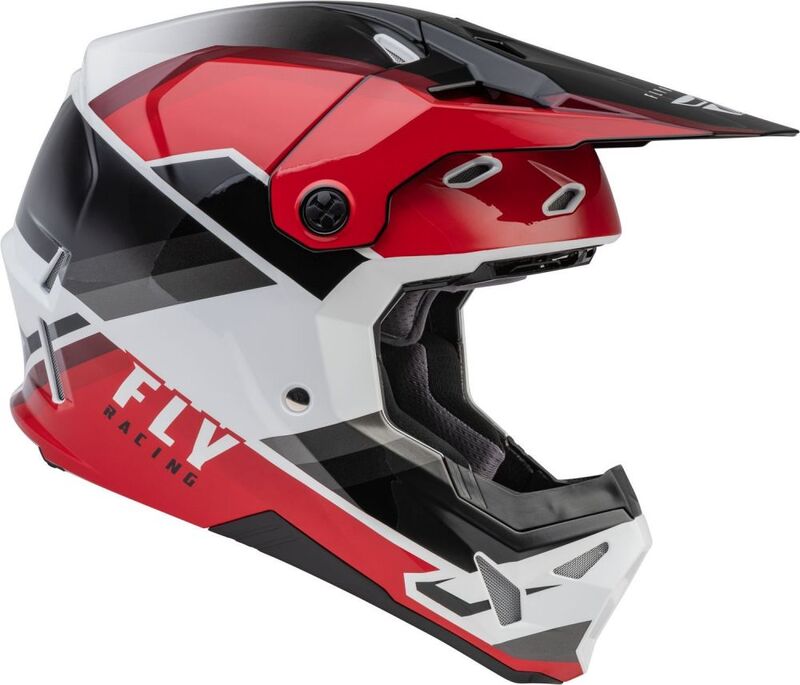 FLY RACING Formula CP Rush Helmet - Red/White/Black