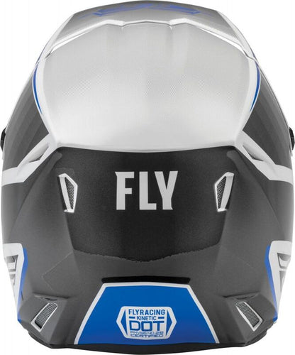 FLY RACING Kinetic Drift Helmet - Blue/Charcoal/White