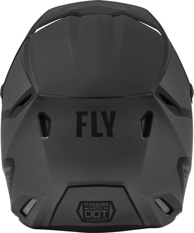 FLY RACING Kinetic Drift Helmet - Blue/Charcoal/White