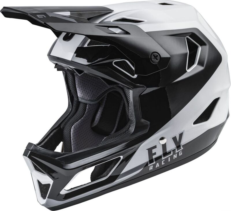 FLY RACING Rayce Helmet Black/White