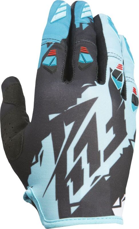 FLY RACING Kinetic Gloves - Black/Teal