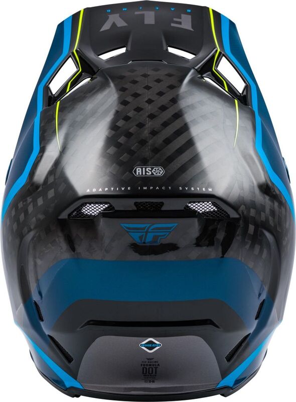 FLY RACING Formula Carbon Axon Helmet Black/Blue