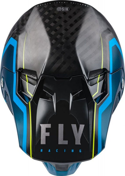 FLY RACING Formula Carbon Axon Helmet Black/Blue