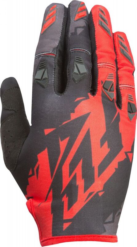 FLY RACING Kinetic Gloves - Black/Red