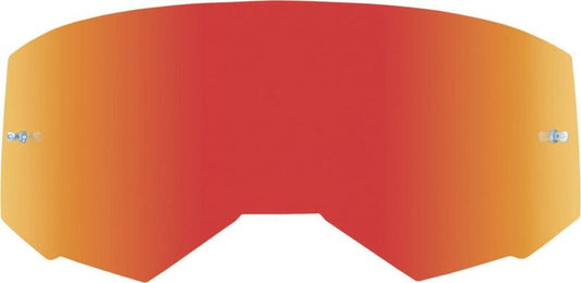 FLY RACING Youth Replacement Lenses with Holders for Tear-Offs (for Children's Motocross Goggles) - Red