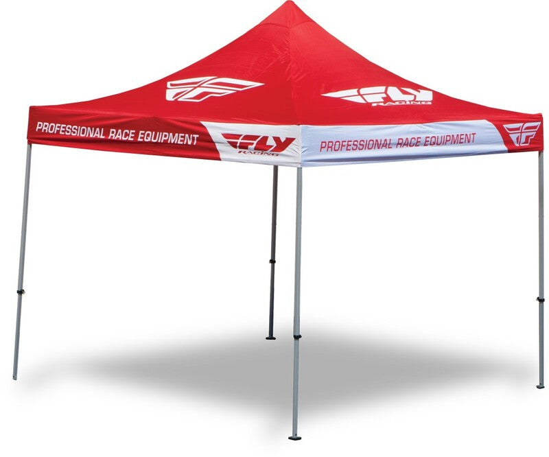 FLY RACING Heavy Duty Frame Tent 3x6m - Red