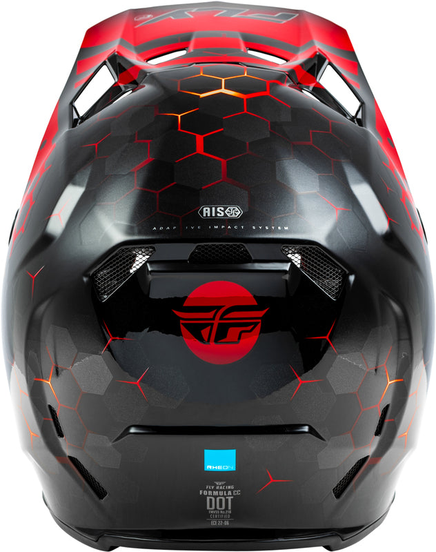 FLY RACING Formula CC Tectonic Helmet - Black/Blue/Red