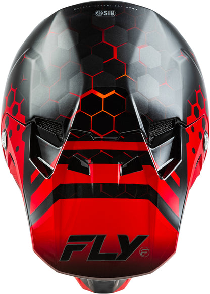 FLY RACING Formula CC Tektonic Helm - Zwart/Blauw/Rood