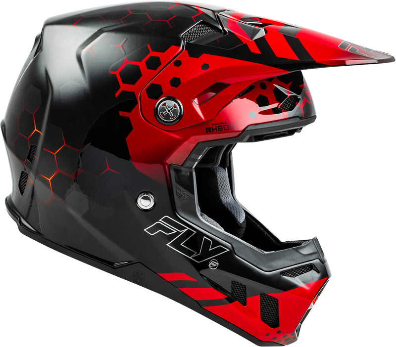 FLY RACING Formula CC Tektonic Helm - Zwart/Blauw/Rood