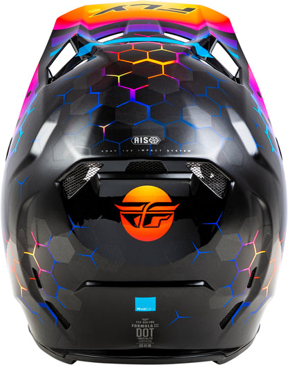 FLY RACING Formula CC Tektonic Helm - Zwart/Blauw/Rood