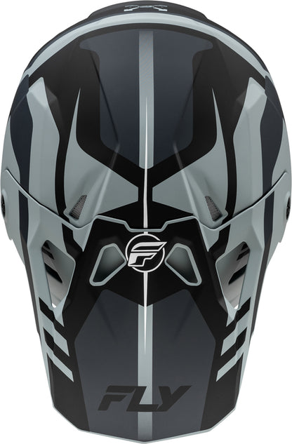 FLY RACING Formula CP Krypton Helm - Matgrijs/Zwart