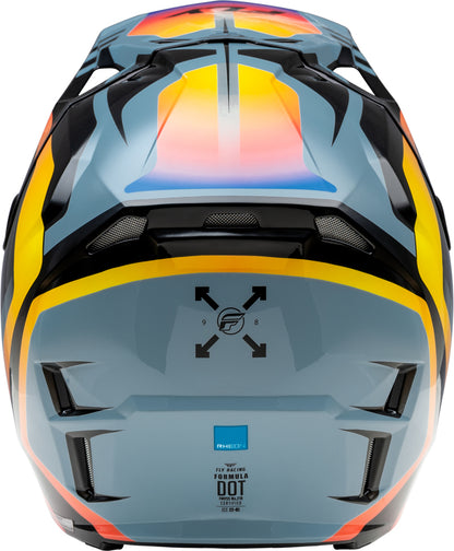 FLY RACING Formula CP Krypton Helm - Matgrijs/Zwart