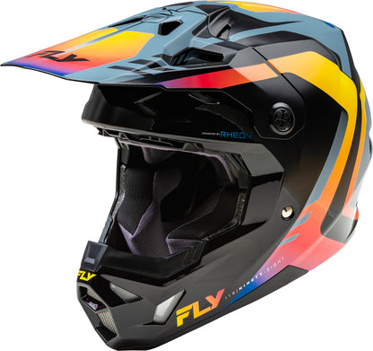 FLY RACING Formula CP Krypton Helm - Matgrijs/Zwart