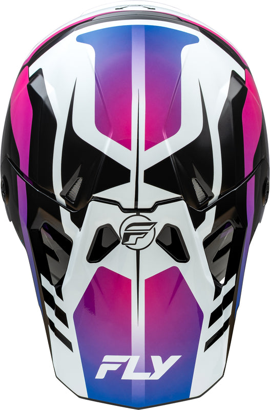 FLY RACING Formula CP Krypton Helm - Matgrijs/Zwart