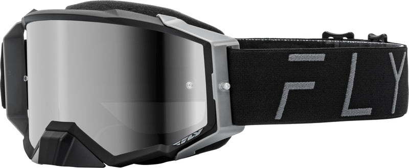 FLY RACING Zone Pro Crossbrillien - Gray with Gray/Smoke Lenses