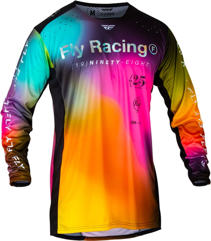 FLY RACING Lite Legacy L.E. Jersey - Fuschia/Electric Blue/Neon geel