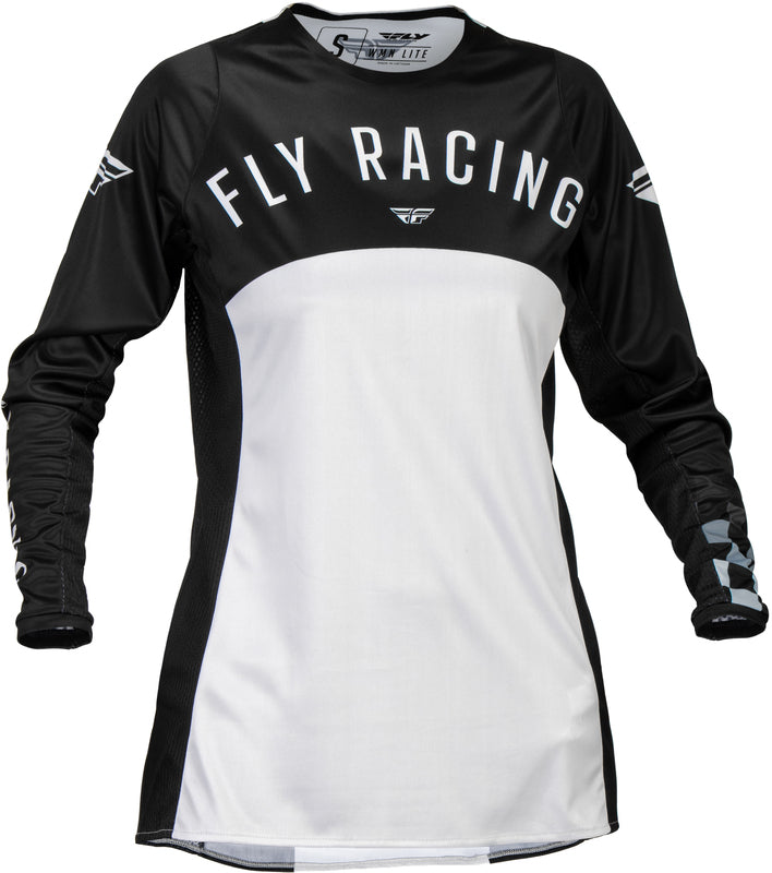 FLY RACING Lite Woman Women's Jersey - Black/Light Grey